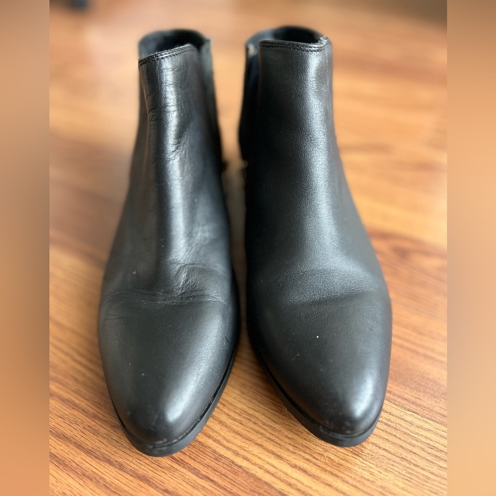 Nisolo Lana Ankle Boots - Black - Size 9